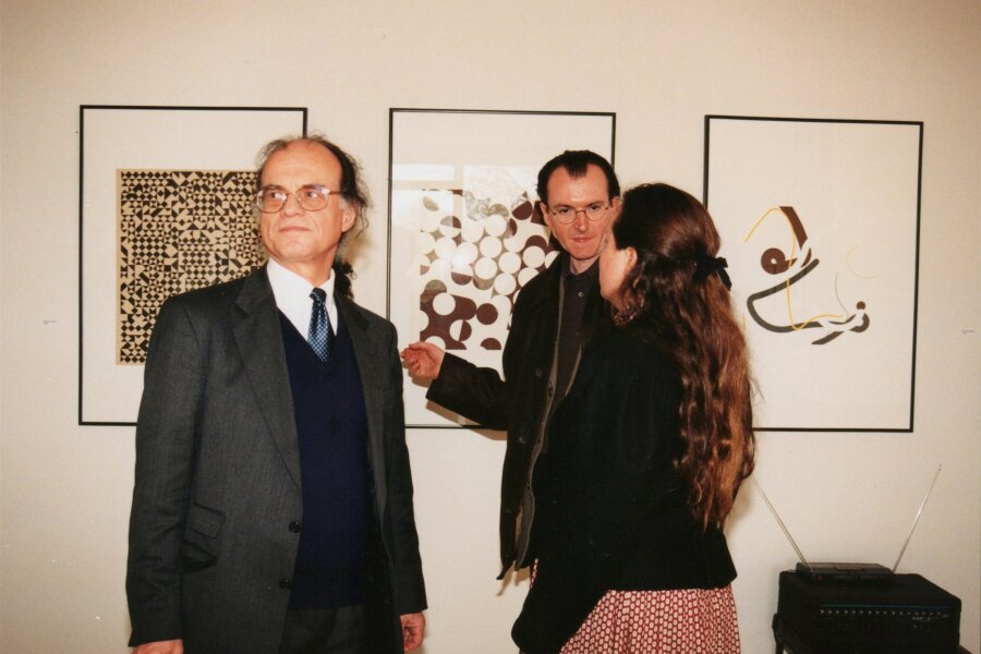 zleva Konrad Oberhuber, Hans Knoll